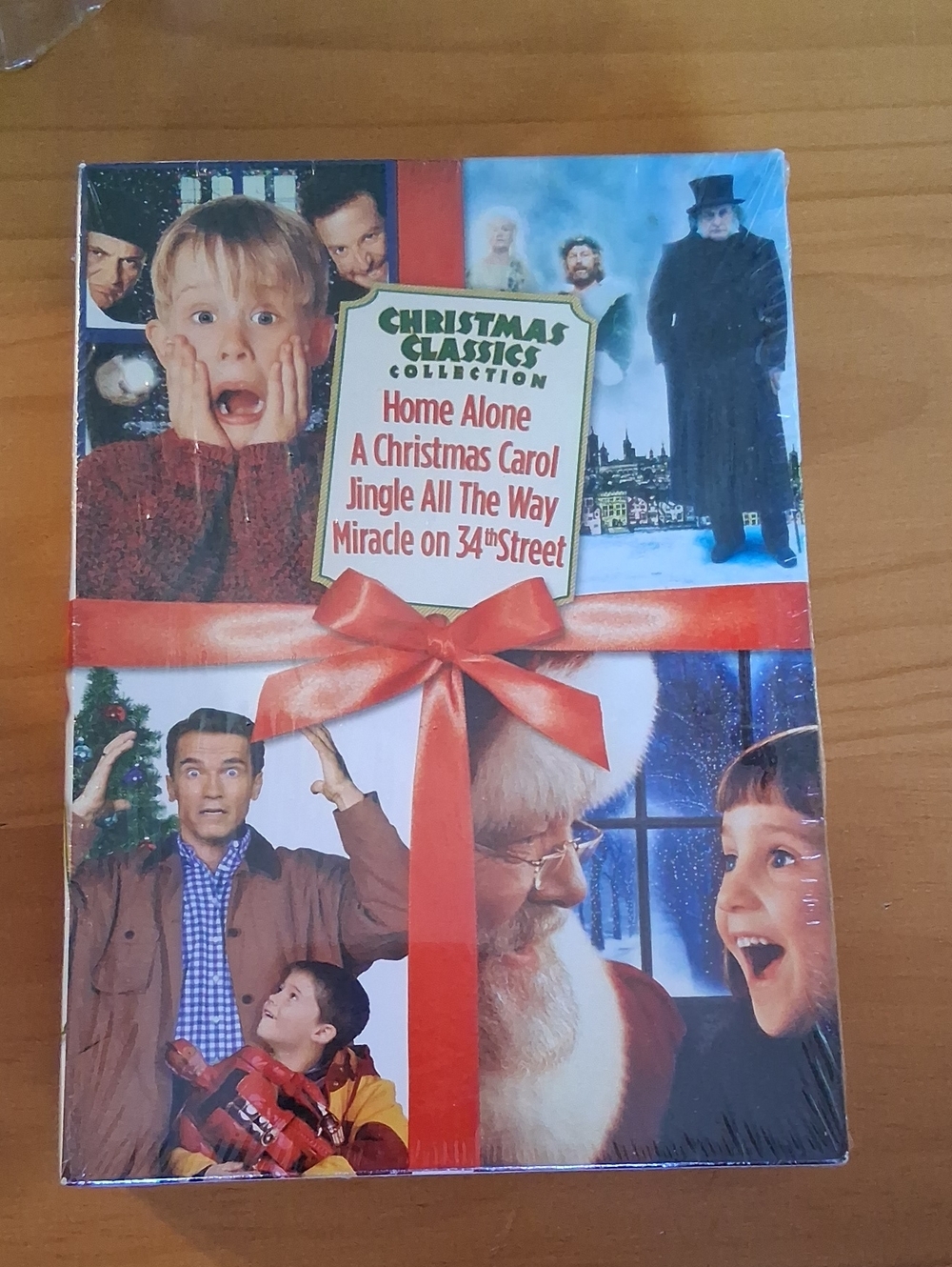 Christmas Classics Collection Holiday DVD Set - Red Ribbon Packaging